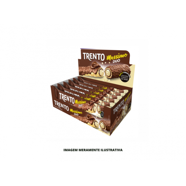 CHOCOLATE - TRENTO MASSIMO - 25g DUO CHOCOLATE - DP15